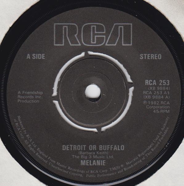 Melanie (2) : Detroit Or Buffalo (7")