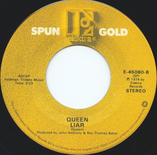 Queen : Killer Queen / Liar (7", Single)