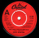 Juice Newton : Love's Been A Little Bit Hard On Me (7", Single)