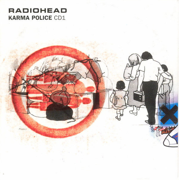 Radiohead : Karma Police (CD, Single, CD1)