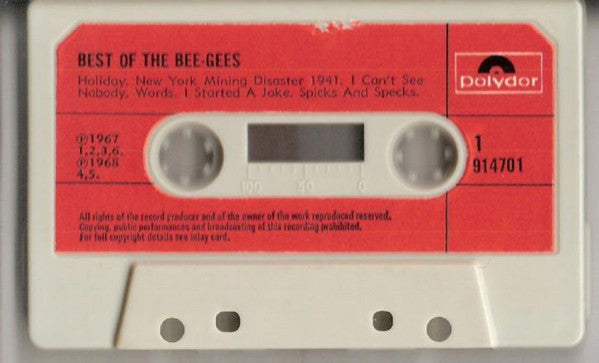 Bee Gees : Best Of The Bee Gees (Cass, Comp)