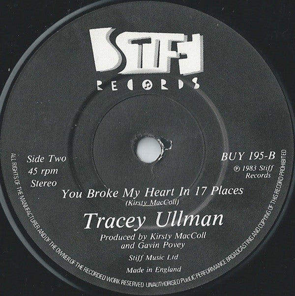 Tracey Ullman : Move Over Darling (7", Single)