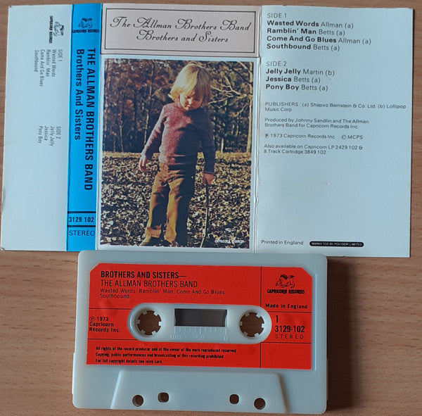 The Allman Brothers Band : Brothers And Sisters (Cass, Album, RE)