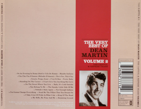 Dean Martin : The Very Best Of Dean Martin - The Capitol & Reprise Years Volume 2 (CD, Comp)
