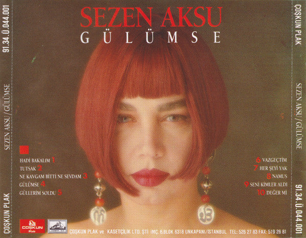 Sezen Aksu : Gülümse (CD, Album)