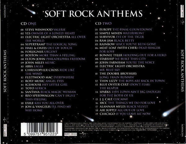 Various : Soft Rock Anthems (2xCD, Comp)