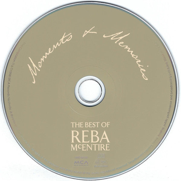 Reba McEntire : Moments & Memories - The Best Of Reba McEntire (CD, Comp)