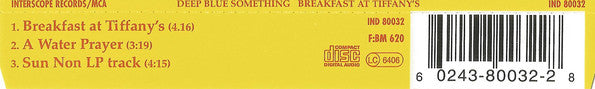 Deep Blue Something : Breakfast At Tiffany's (CD, Single)