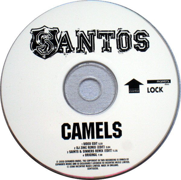 Santos : Camels (CD, Single)