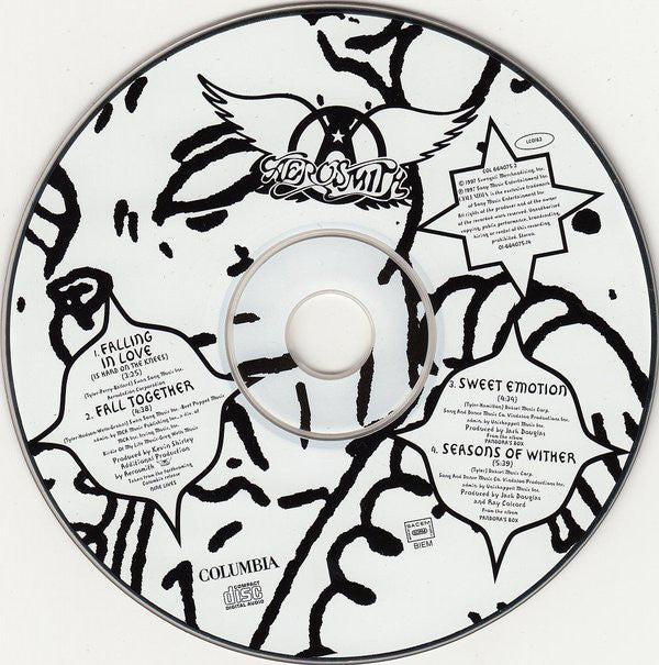 Aerosmith : Falling In Love (Is Hard On The Knees) (CD, Maxi)