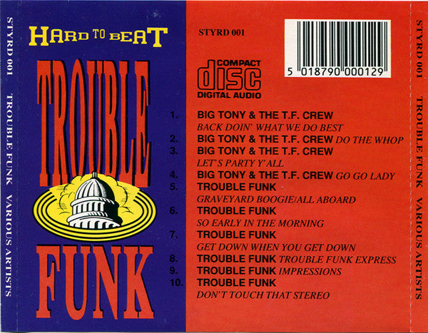Various : Hard To Beat - Trouble Funk (CD, Comp)