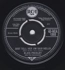 Elvis Presley With The Jordanaires : She's Not You (7", Single)