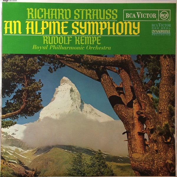 Richard Strauss, Rudolf Kempe, The Royal Philharmonic Orchestra : An Alpine Symphony (LP, Album)