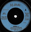 Def Leppard : Animal (7", Single, Lig)