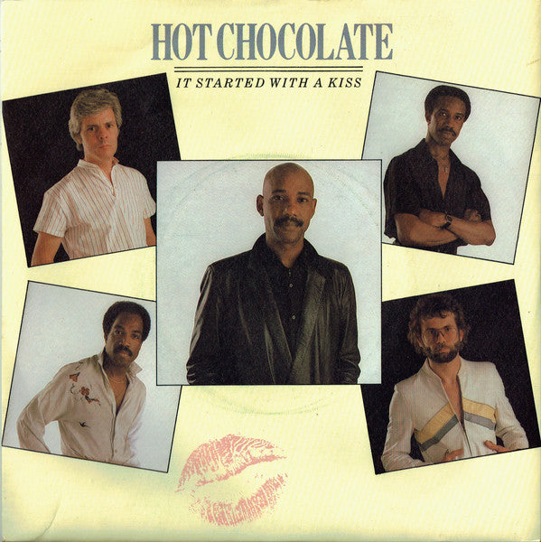 Hot Chocolate : It Started With A Kiss (7", Single, Pus)