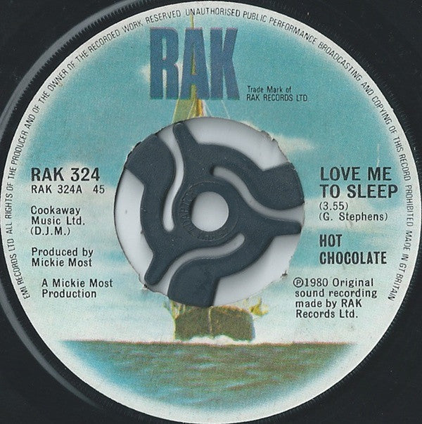 Hot Chocolate : Love Me To Sleep (7", Single)