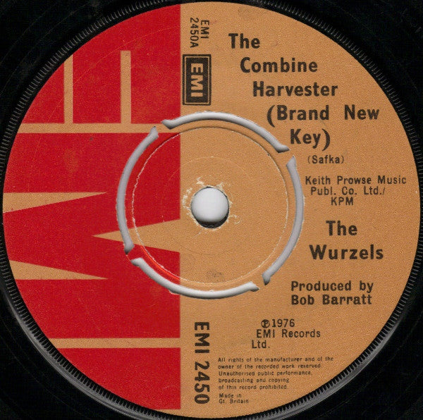 The Wurzels : The Combine Harvester (Brand New Key) (7", Single, Amb)