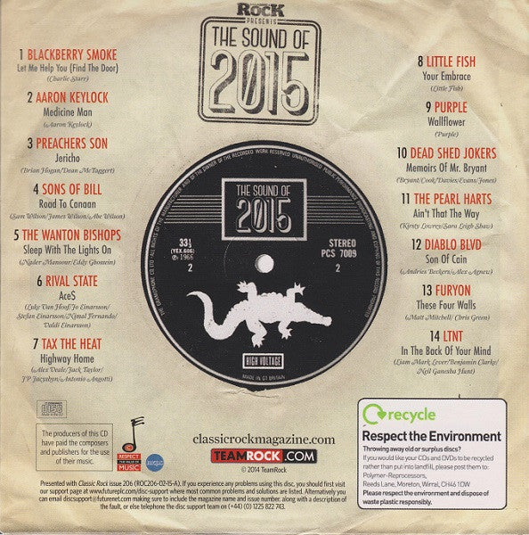 Various : The Sound Of 2015 (CD, Comp)