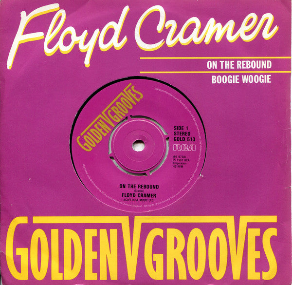 Floyd Cramer : On The Rebound / Boogie Woogie (7", Single)