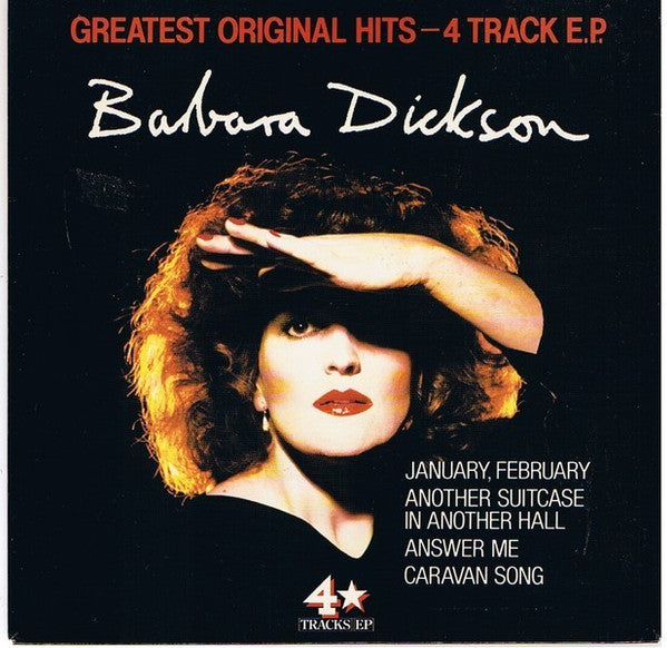 Barbara Dickson : Greatest Original Hits - 4 Track E.P. (7", EP, Comp)