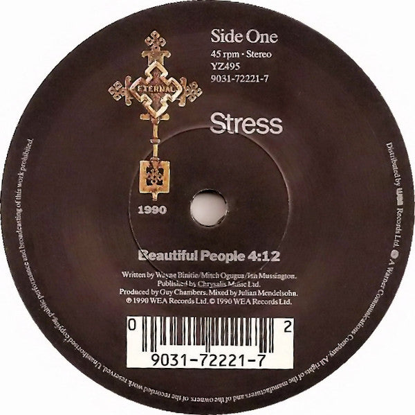 Stress (6) : Beautiful People (7", Single)