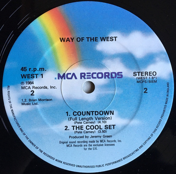 Way Of The West : City For Lovers (12")