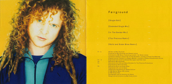 Simply Red : Fairground (The Remixes) (CD, Single, Dam)