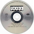 Texas : Say What You Want (CD, Single, PMD)