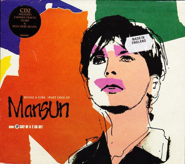 Mansun : Being A Girl (Part One) EP (CD, EP, CD2)