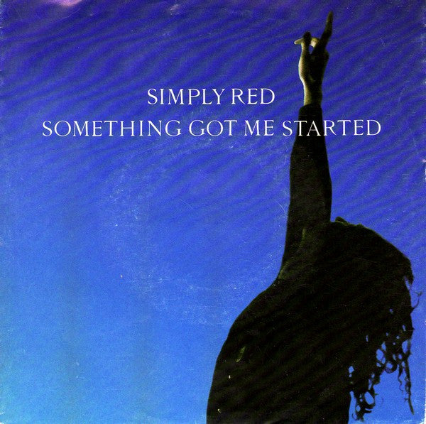 Simply Red : Something Got Me Started (7", Single, Sma)