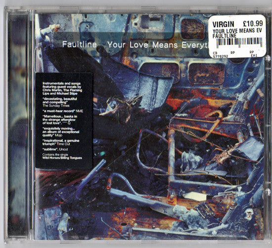 Faultline : Your Love Means Everything (CD, Album, RE)