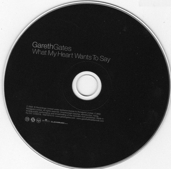 Gareth Gates : What My Heart Wants To Say (CD, Album)