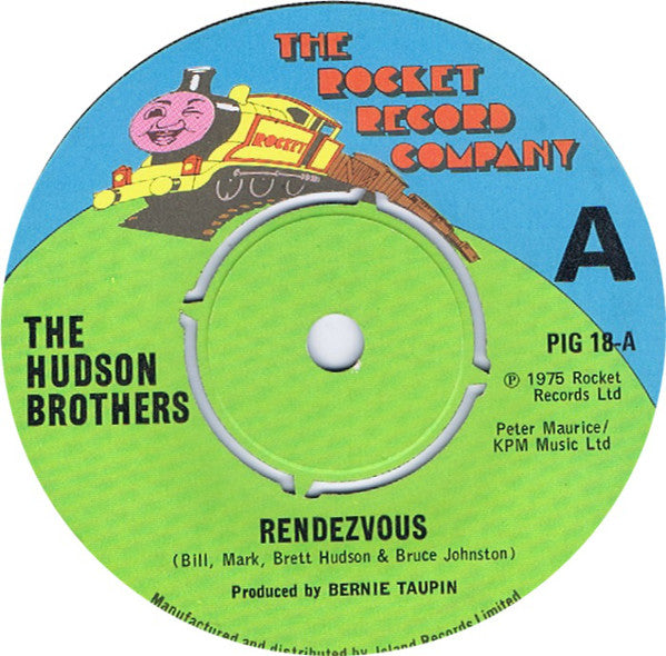 Hudson Brothers : Rendezvous (7", Single)