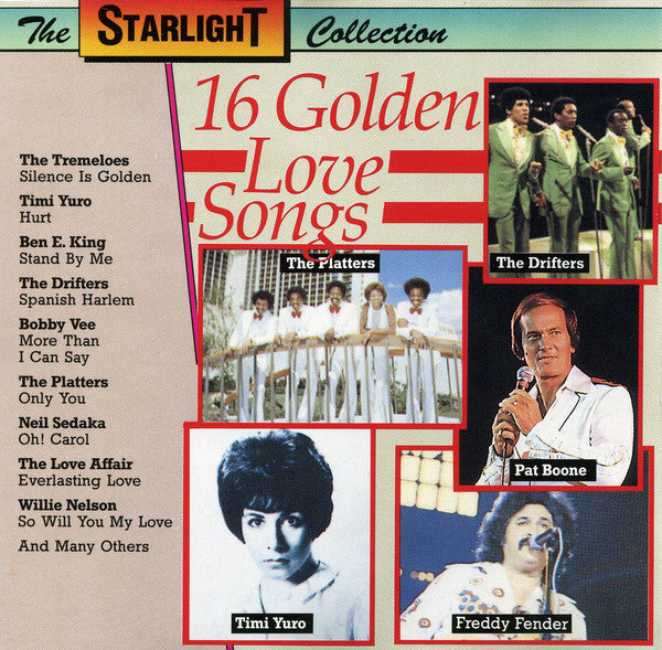 Various : 16 Golden Love Songs (CD, Comp)