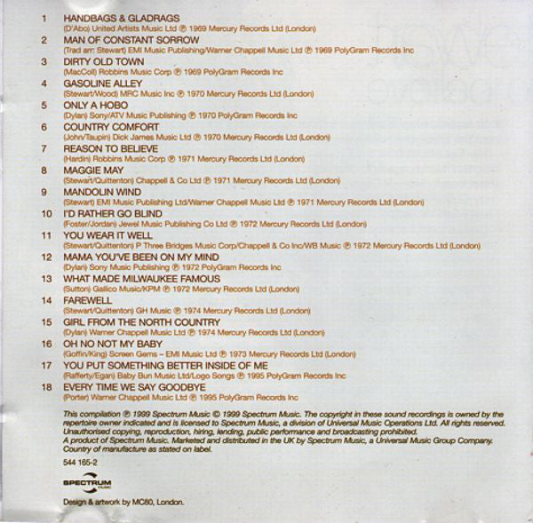 Rod Stewart : Reason To Believe (CD, Comp)