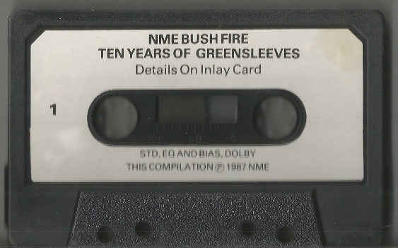 Various : Bushfire (Ten Years Of Greensleeves) (Cass, Comp)