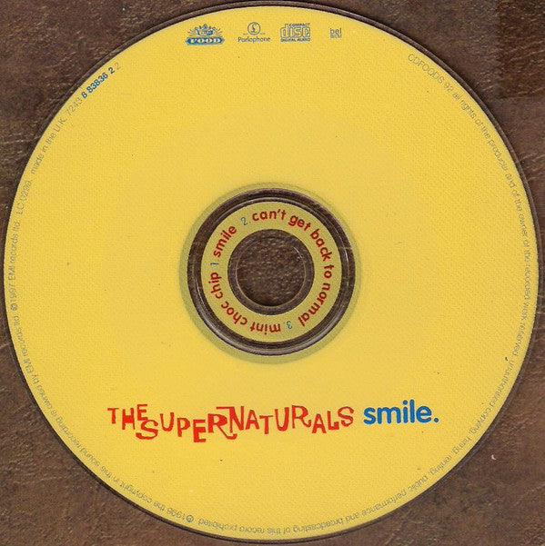 The Supernaturals : Smile (CD, Single, RE, CD1)