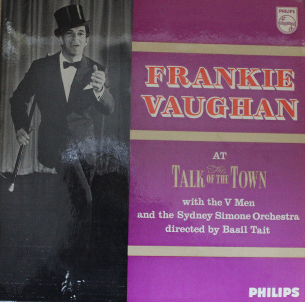 Frankie Vaughan : At The Talk Of The Town (LP, Mono)