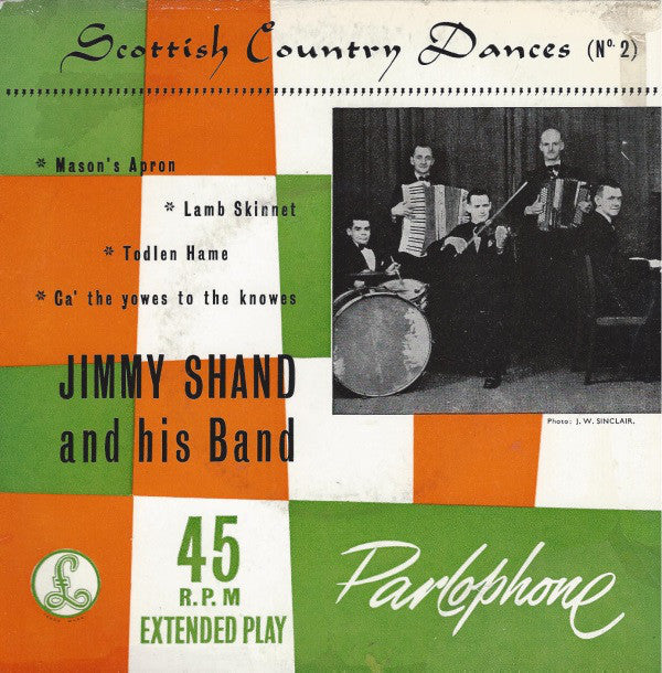 Jimmy Shand And His Band : Scottish Country Dances (No. 2) (7", EP, Mono)