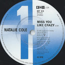 Natalie Cole : Miss You Like Crazy (7", Blu)