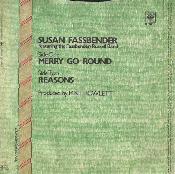 Susan Fassbender : Merry-Go-Round (7", Single)