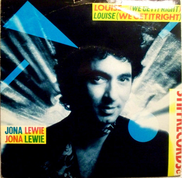 Jona Lewie : Louise (We Get It Right) (7", Single)