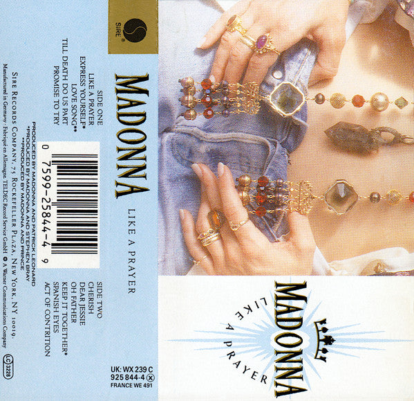 Madonna : Like A Prayer (Cass, Album, Dol)