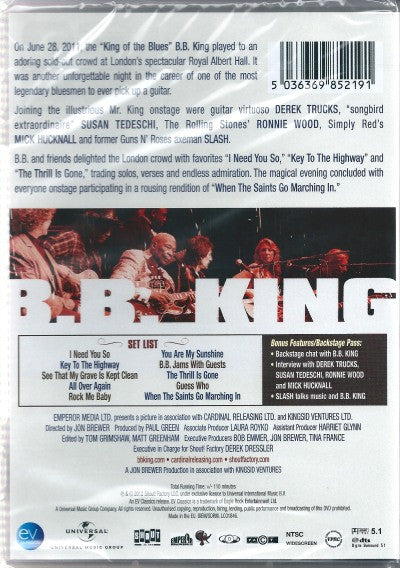 B.B. King : Live At The Royal Albert Hall 2011 (DVD-V, NTSC)