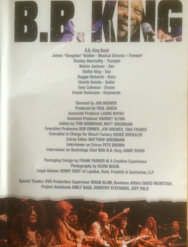 B.B. King : Live At The Royal Albert Hall 2011 (DVD-V, NTSC)