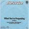 Status Quo : What You're Proposing (7", Single)