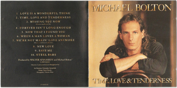 Michael Bolton : Time, Love & Tenderness (CD, Album)