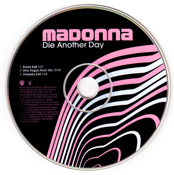 Madonna : Die Another Day (CD, Single, CD2)