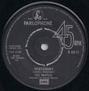 The Beatles : Yesterday c/w I Should Have Known Better (7", Single, Bla)