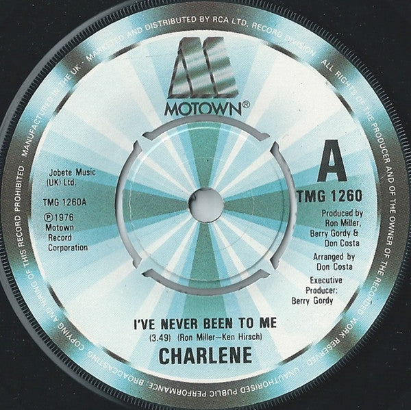 Charlene : I've Never Been To Me (7", Com)